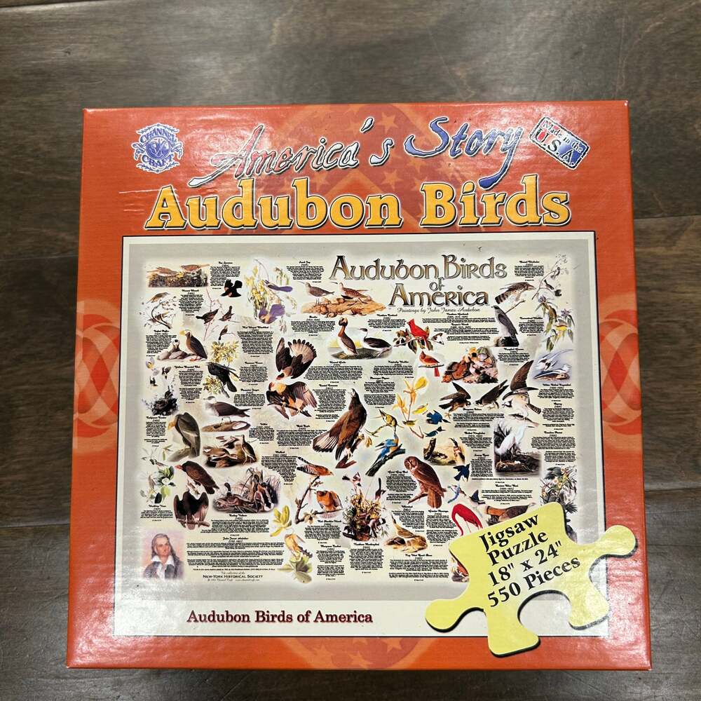 Audubon Birds of America 550 Piece Jigsaw Puzzle by Channel Craft‎
